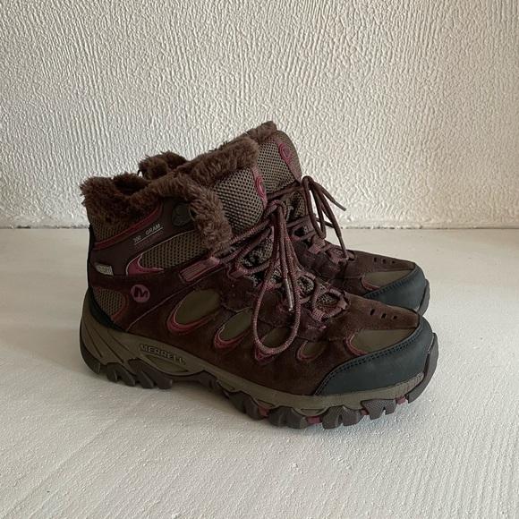 Merrell Ridgepass Thermo Mid WTPF Boots - Picture 4 of 14